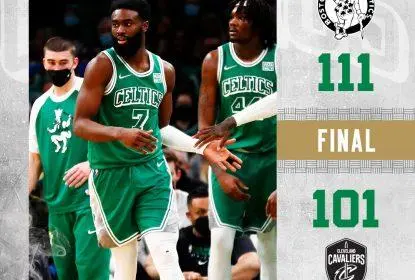 Boston Celtics vence Cleveland Cavaliers em partida marcada por vários desfalques - The Playoffs