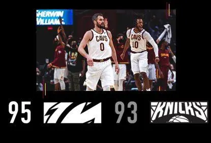 Cavaliers seguram reação dos Knicks e vencem com forte jogo coletivo - The Playoffs