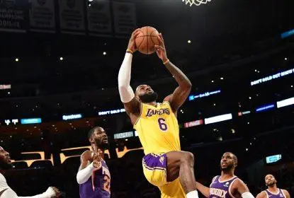 LeBron James está fora de Lakers x Sixers por conta de dores no joelho - The Playoffs