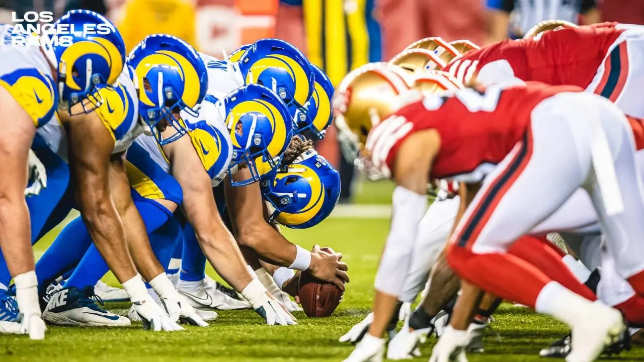 Los Angeles Rams e San Francisco 49ers em duelo da semana 18 da NFL