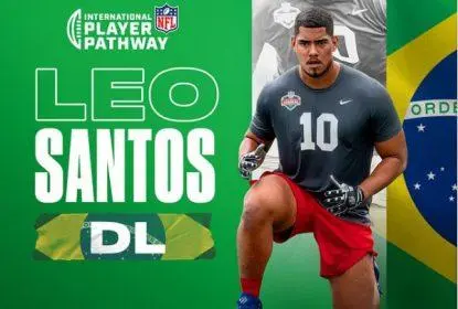 Brasileiro Leandro Santos é selecionado para programa de desenvolvimento internacional da NFL - The Playoffs