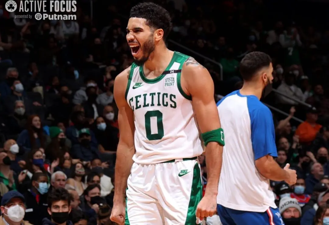Tatum lidera vitória dos Celtics sobre os Wizards com 51 pontos