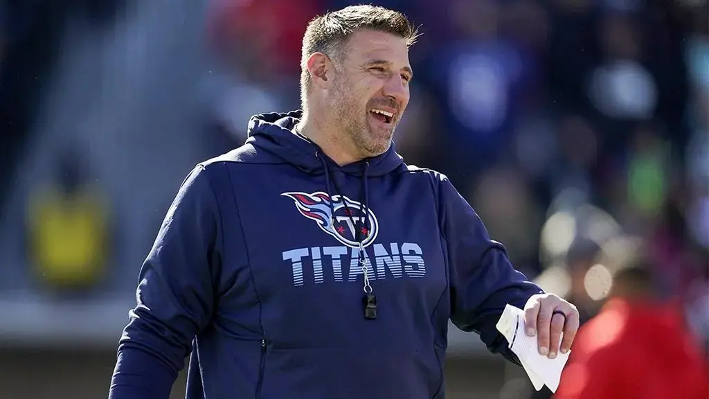 HC Mike Vrabel Tennessee Titans 2021 NFL Coach of the Year
