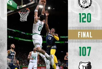 Tatum ofusca grande fase de Morant e Celtics vencem Grizzlies em casa - The Playoffs