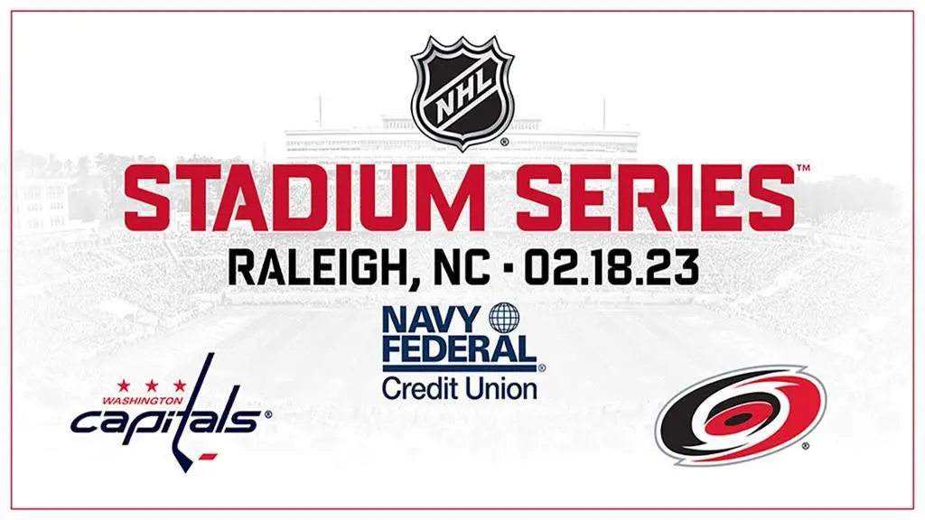 Hurricanes e Capitals farão o NHL Stadium Series 2023 no Carter-Finley Stadium, em NC State