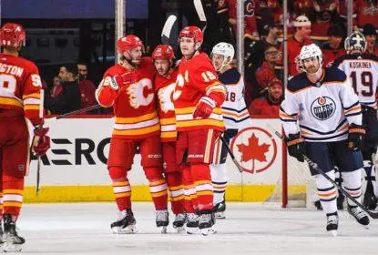 Flames vencem Oilers em jogo de 14 gols - The Playoffs