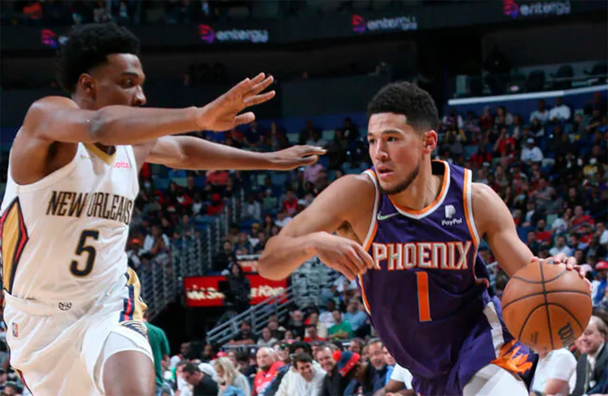 Com grande atuação de Devin Booker, Phoenix Suns dominam e derrotam New Orleans Pelicans