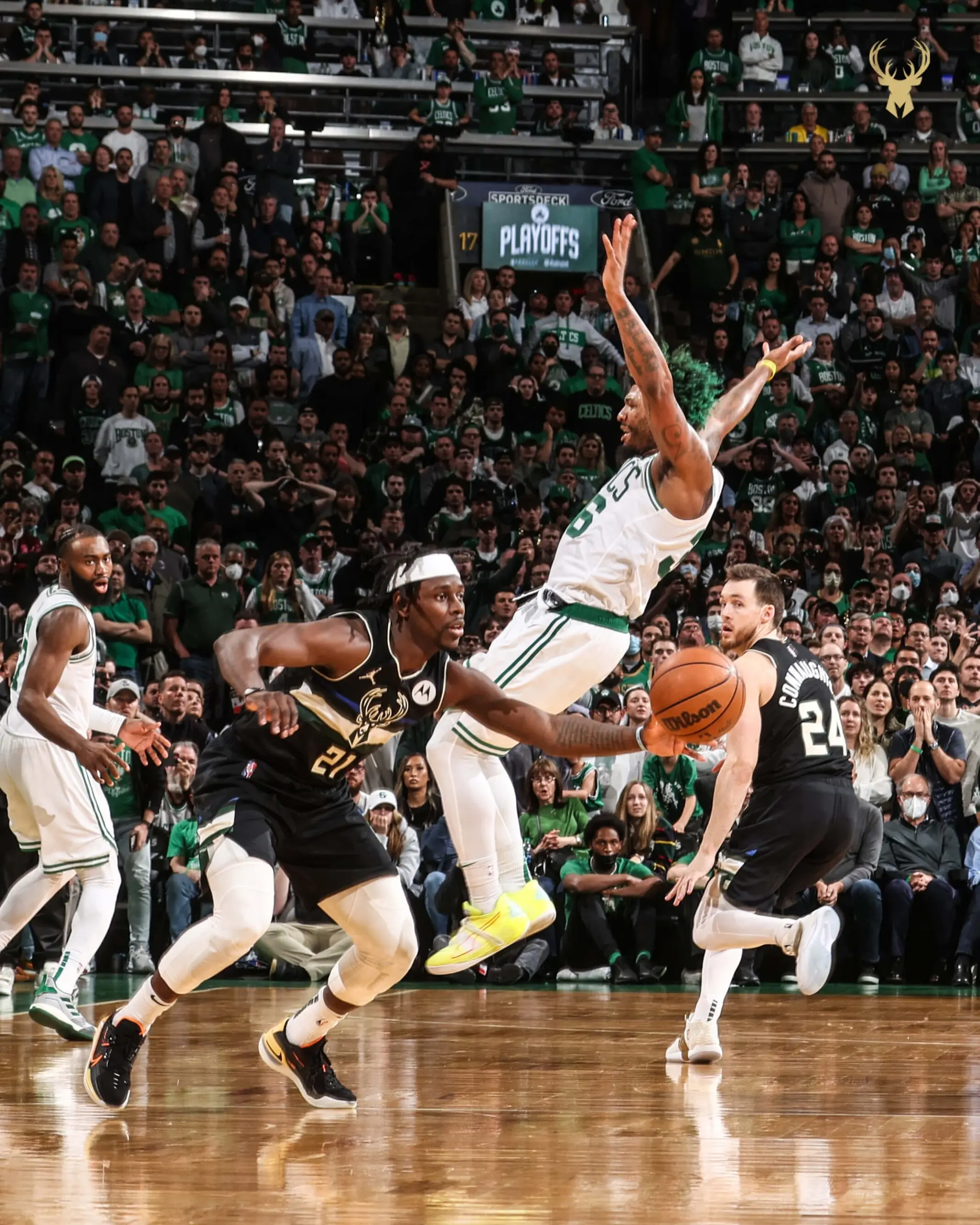 Bucks vencem Celtics de virada no Garden
