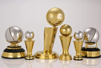 NBA divulga nova coleção de troféus para os playoffs - The Playoffs