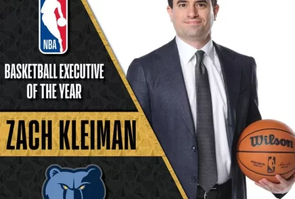Zach Kleiman, dos Grizzlies, é eleito executivo do ano da NBA - The Playoffs