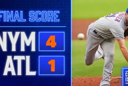 Max Scherzer domina e Mets vencem Braves no Truist Park - The Playoffs