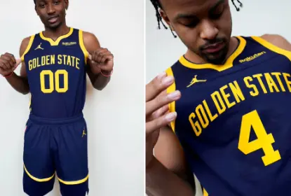 Golden State Warriors lança novo uniforme para a temporada 2022-23 - The Playoffs