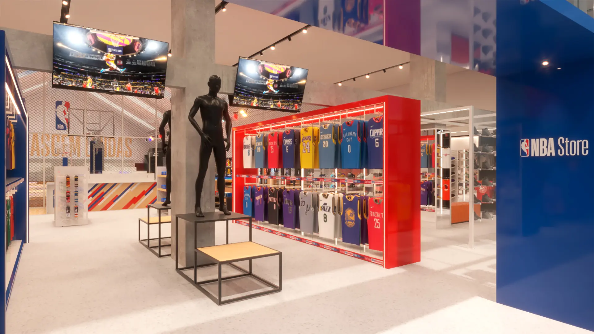 Uptown Barra, shopping do Rio de Janeiro, inaugurará nova megaloja NBA Store Arena