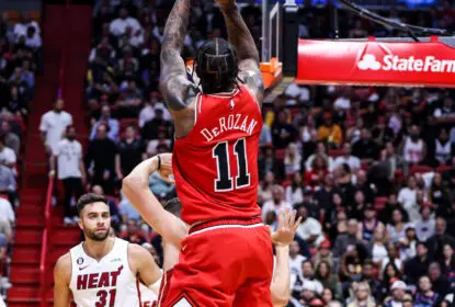 Bulls estreiam com vitória contra Heat em show de DeRozan - The Playoffs
