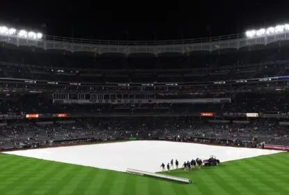 Yankees e Guardians tem jogo decisivo adiado devido a chuvas em Nova York