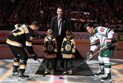 Zdeno Chara é homenageado em jogo do Boston Bruins - The Playoffs