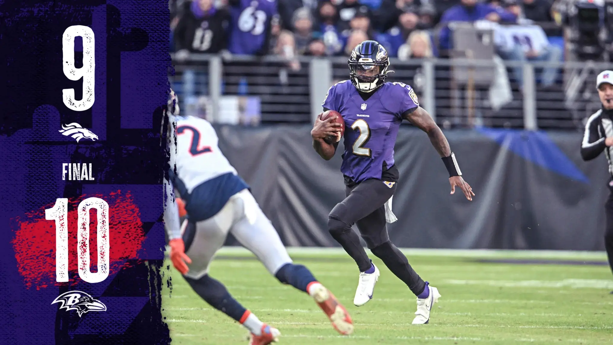Baltimore Ravens vence Denver Broncos NFL 2022 semana 13