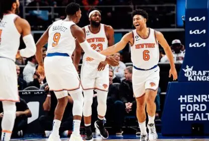 Knicks controlam a partida e vencem Cavaliers em casa - The Playoffs