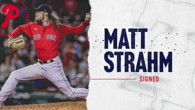 Matt Strahm assina contrato de dois anos com Philadelphia Phillies