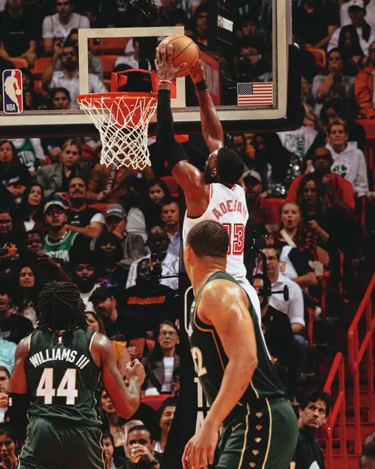 Adebayo - Heat vence Celtics em Miami