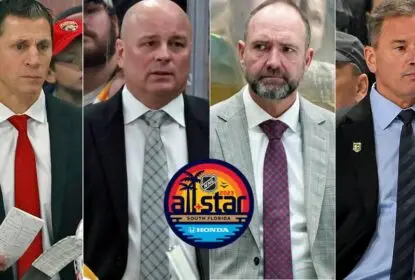São escolhidos os técnicos do NHL All Star Game 2023.