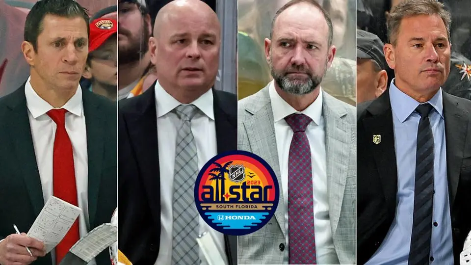 São escolhidos os técnicos do NHL All Star Game 2023.