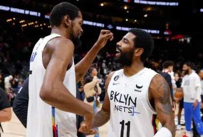 Durant se diz ‘chateado’ com o fim da dupla com Irving nos Nets - The Playoffs