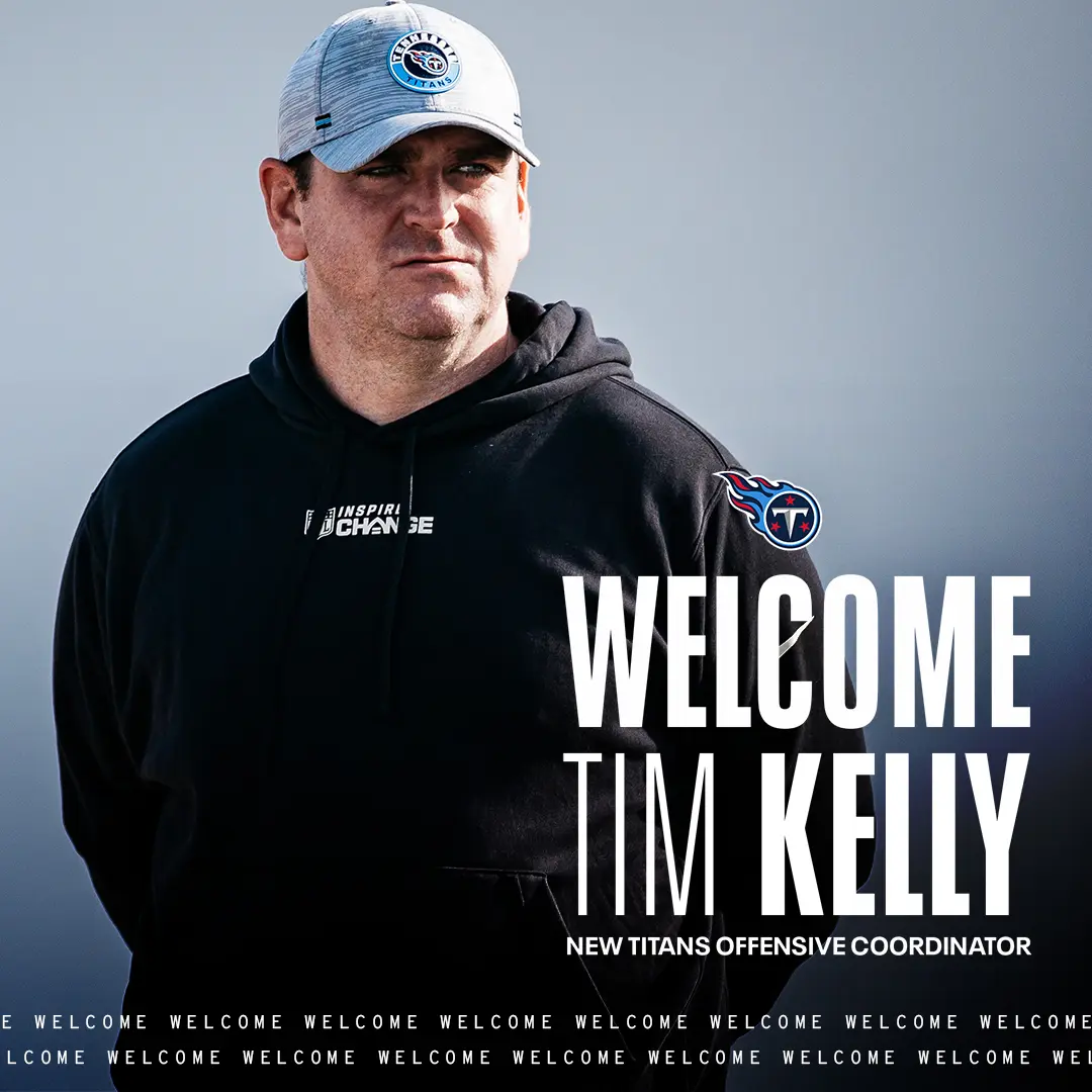 Ttians promovem Tim Kelly a coordenador ofensivo
