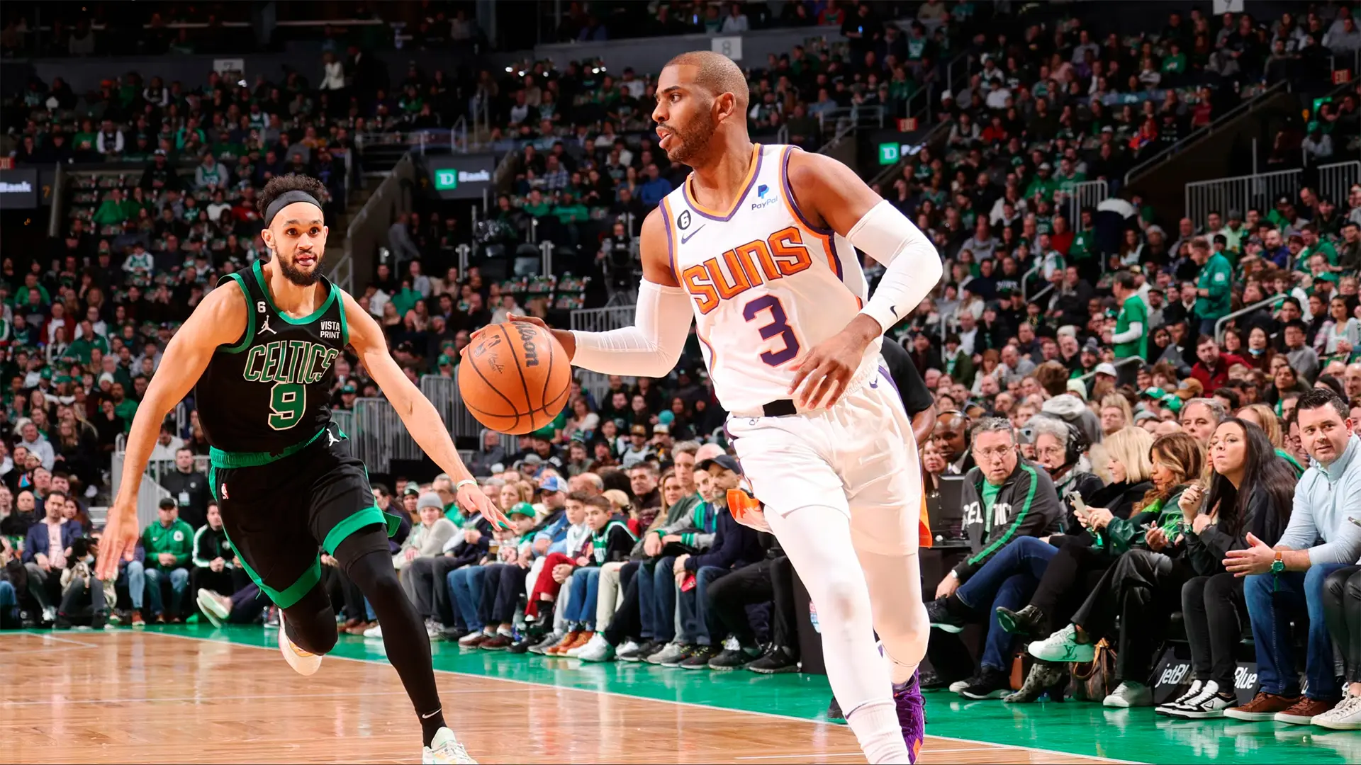 Phoenix Suns controla liderança após virar o placar e derrota Boston Celtics