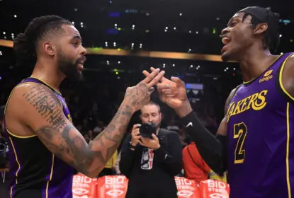 Na volta de D’Angelo Russell, Lakers viram sobre os Raptors - The Playoffs