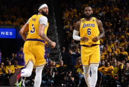 Davis domina e Lakers superam Warriors no primeiro jogo da série - The Playoffs