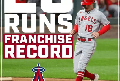 Angels marcam novo recorde de corridas em um único jogo para a franquia - The Playoffs