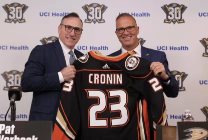 Greg Cronin é o novo head coach do Anaheim Ducks - The Playoffs