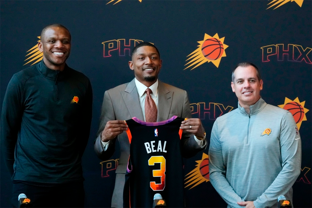 Bradley Beal diz estar pronto para ser campeão da NBA com o Phoenix Suns