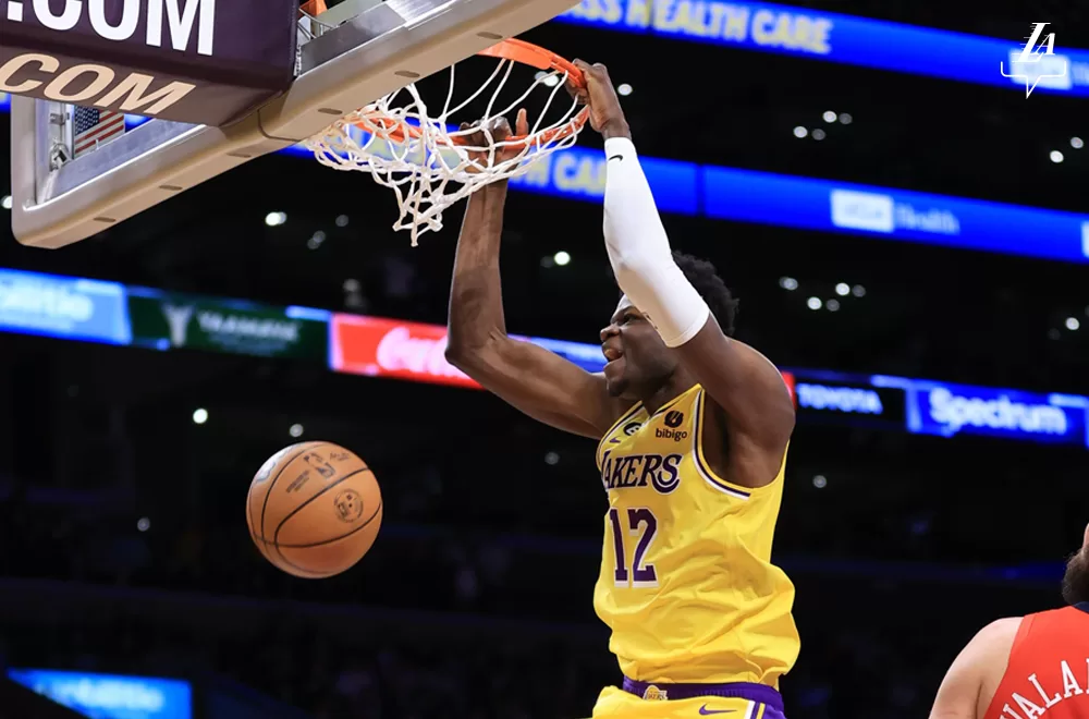 Mo Bamba em jogo pelos Lakers