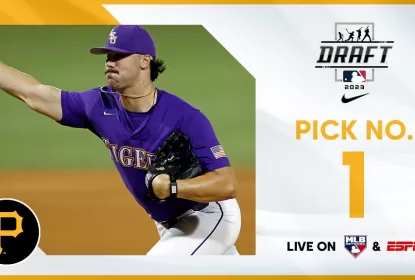 Pirates selecionam Paul Skenes na primeira escolha geral do Draft 2023 da MLB