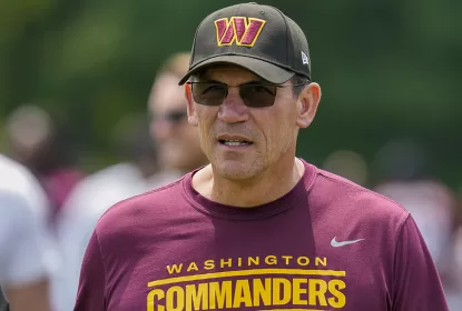 Washington Commanders head coach Ron Rivera