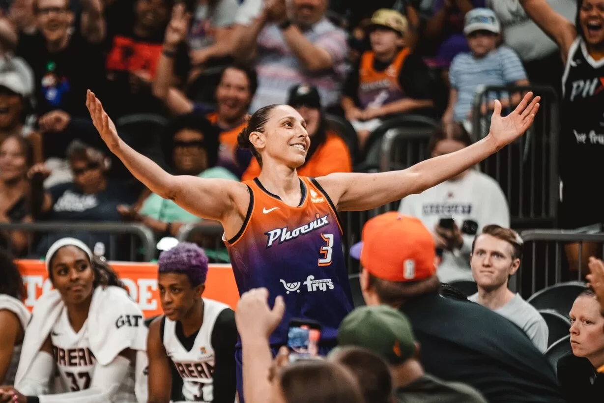 Diana Taurasi é a primeira jogadora da WNBA a chegar a 10.000 pontos