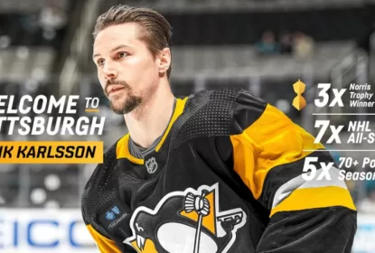 Penguins recebem Erik Karlsson em troca envolvendo três times - The Playoffs