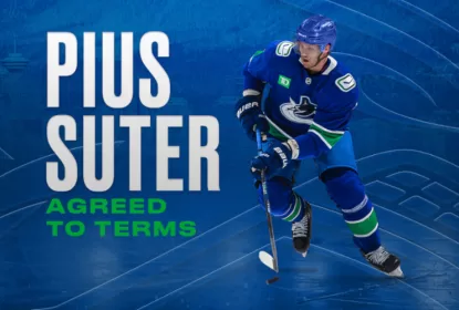 Vancouver Canucks assina com Pius Suter por dois anos - The Playoffs