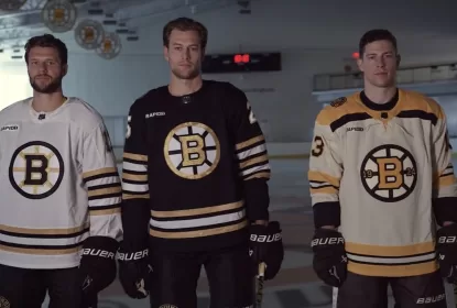 Boston Bruins lança uniformes para comemorar seu centenário - The Playoffs