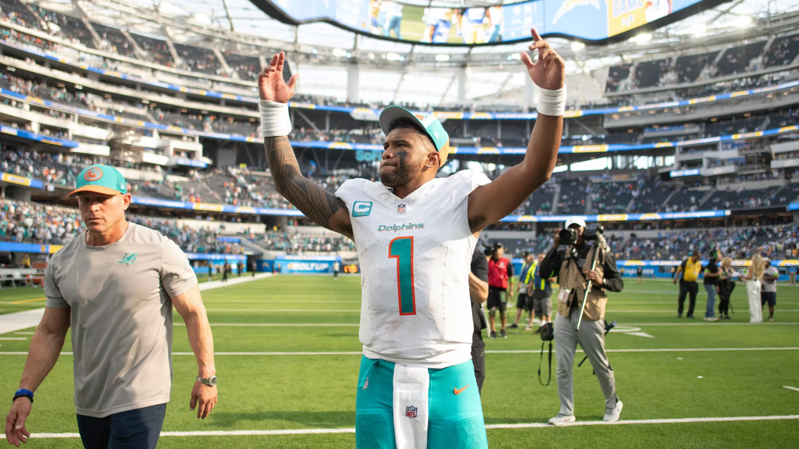 Miami Dolphins QB Tua Tagovailoa - NFL Power Ranking semana 1