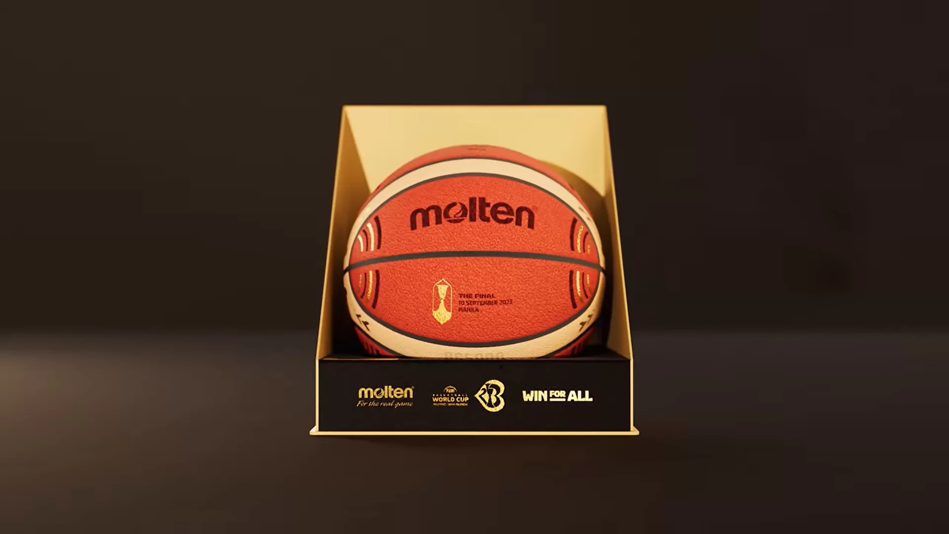 FIBA revela bola especial da Molten para final da Copa do Mundo