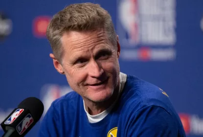 Steve Kerr, head coach dos Warriors, se mostra muito animado com a chegada de Chris Paul ao time: "Praticamente temos 6 titulares"