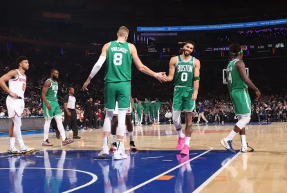 Porzingis brilha e Celtics estreiam com vitória contra os Knicks - The Playoffs