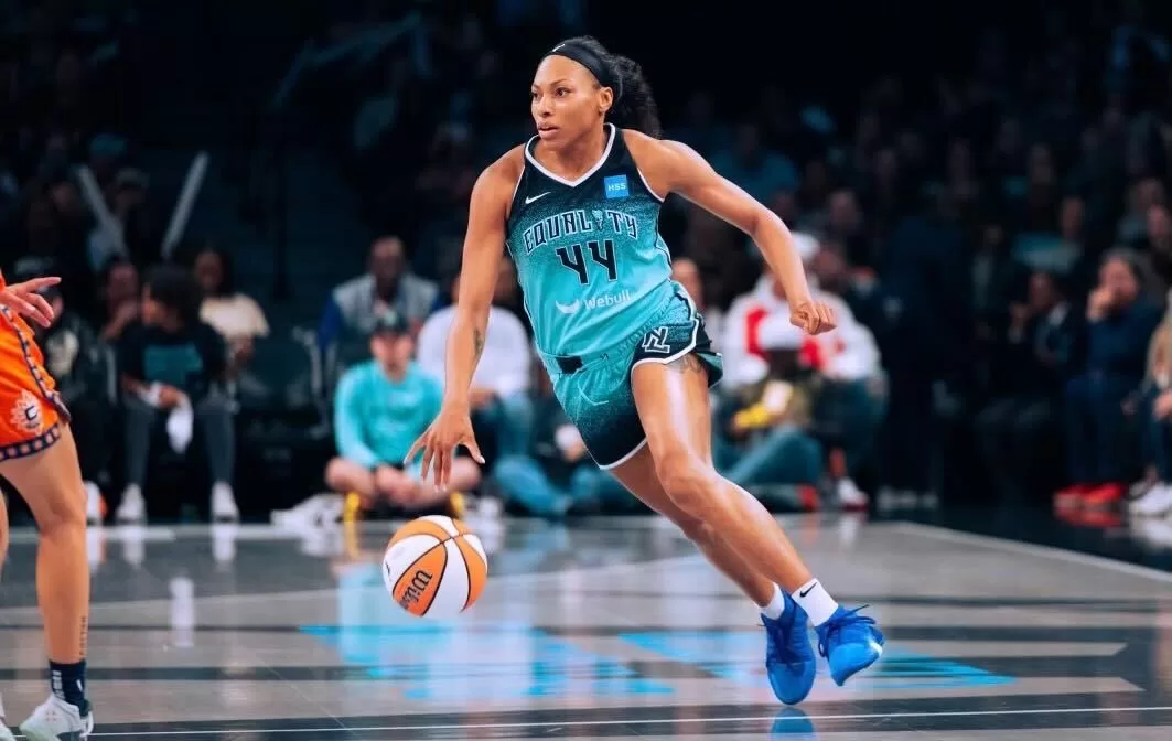 Laney é uma das líderes do Liberty na semi da WNBA 2023