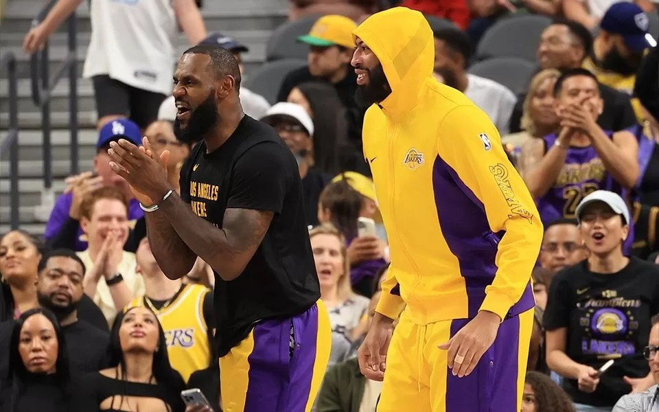 LeBron James e Anthony Davis - Los Angeles Lakers