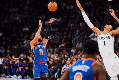 Knicks vencem fácil os Spurs na estreia de Wemby no MSG - The Playoffs