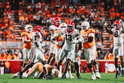 Georgia Bulldogs versus Tennessee Volunteers - semana 12 college football 2023