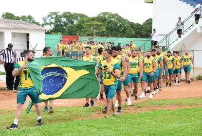 Brasil Onças estreia no Sul-Americano de Futebol Americano contra Colômbia - The Playoffs